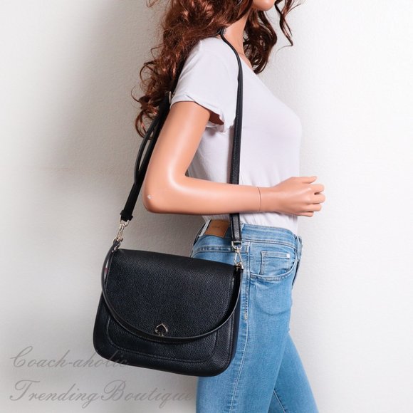 NWT Kate Spade Kailee Leather Flap Shoulder Bag - Picture 3 of 11